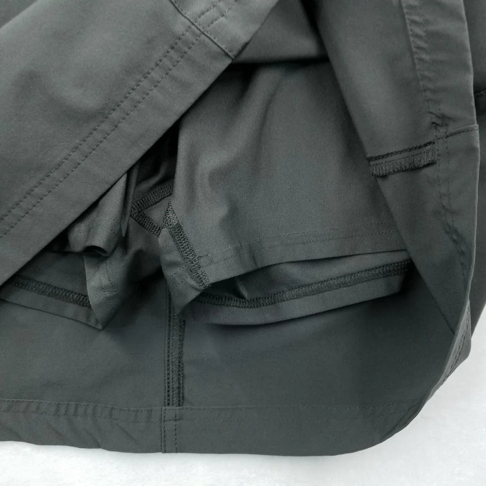 Eddie Bauer Skort Women 16 Gray Performance Stretch Active Adventurer 2.0 Skirt‎